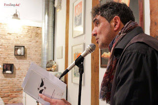 2015. Recital poético en Madrid de Juan Manuel Romero Bey