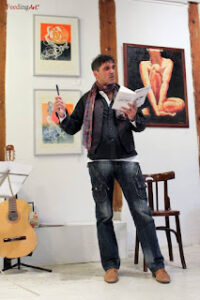2015. Recital poético en Madrid de Juan Manuel Romero Bey