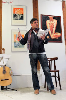 2015. Recital poético en Madrid de Juan Manuel Romero Bey