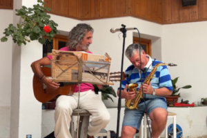Recital en el Espacio Poético Piramisal de Chiclana.