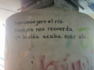 Fotopoema Buen consejero el río de Juanma Romero Bey