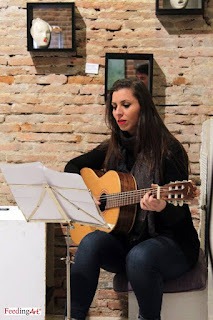 Lectura poética de Juan Manuel Romero Bey en la galería FeedingArt de Madrid